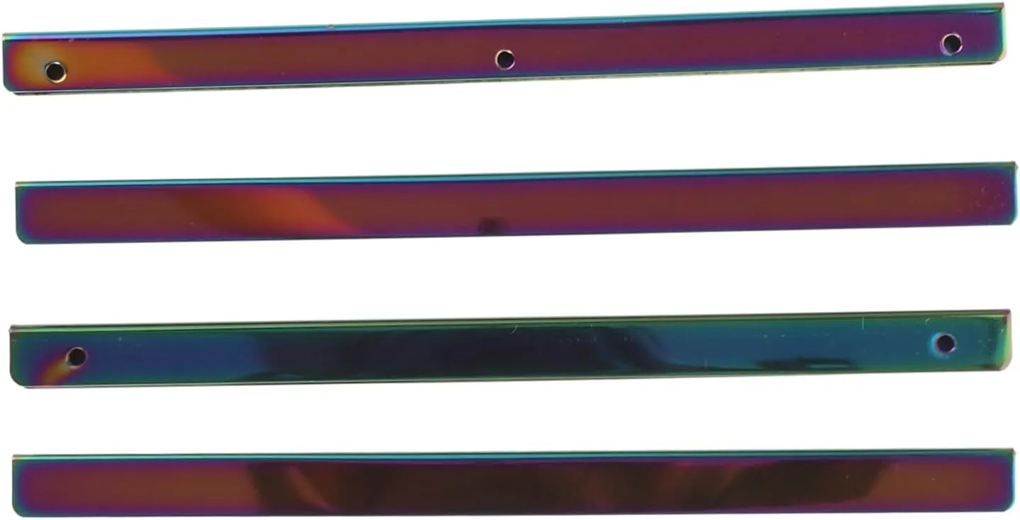 PLAFOPE DIY Accessory Kit Metal Edge Strip Purse Trim Bag Edge Wrapping Strip Edging Corner Protector for Purse