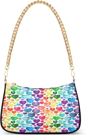 Polyester Shoulder Purses for Women,Fashion Shoulder Bag Purse Womens Crescent Crossbody Bag