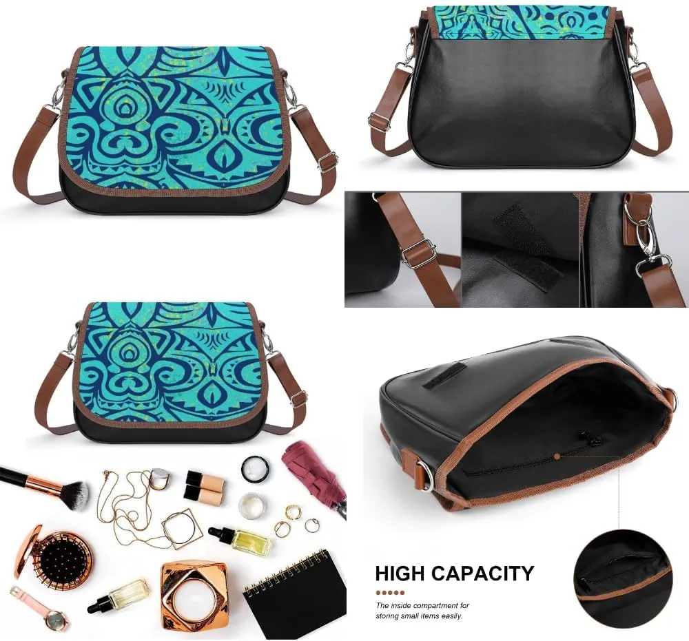 Polynesian Women'S Crossbody Bag Customization, Samoan, Fiji, Hawaiian Island Tribal Design Women'S Bag 2025
