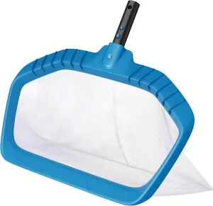 Pool Net, Heavy Duty 17" Pool Skimmer Net, Deep Bag Catcher, Leaf Skimmer Net for Cleaning Pool, Fits Standard 1-1/4" Pole, Pole Not Included