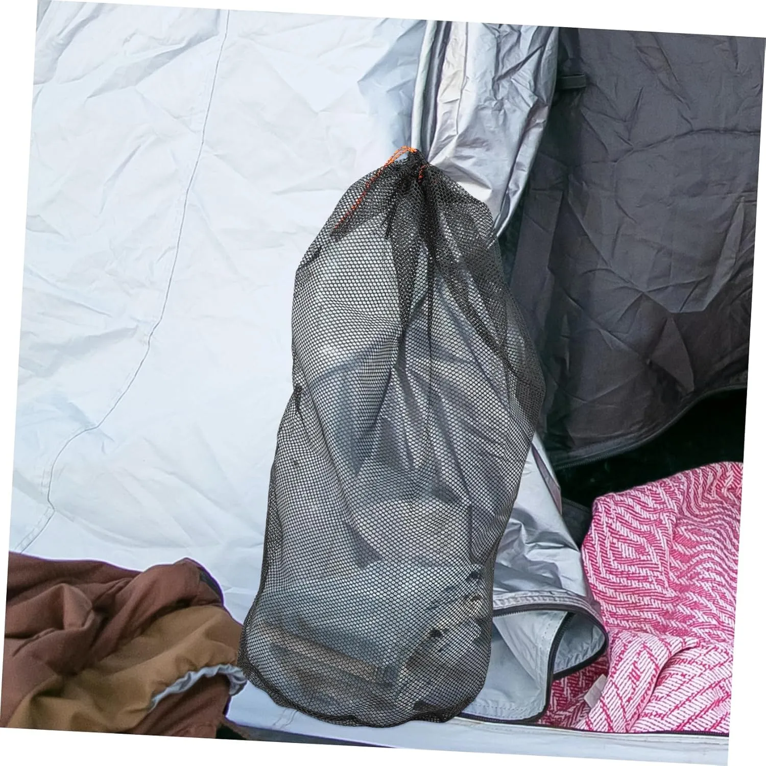 POPETPOP Outdoor Camping Storage Bag Duffle Bag for Travel Large Travel Accessories Organizer Portable Organiser