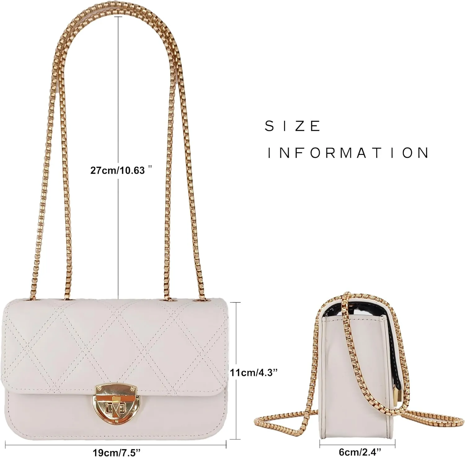 PORT&LOTUS Mini Shoulder Bag for Women PU Leather Small Bags for Women Little Tote Bag Women Purses