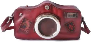 Pratesi Cross-Body bag Camera - B444 Bruce (Chianti)