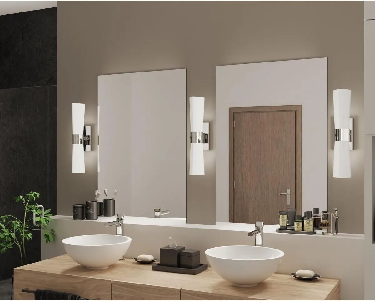 Progress Lighting P300062-015 Zura Bath & Vanity, Chrome, 21.00x4.50x4.50