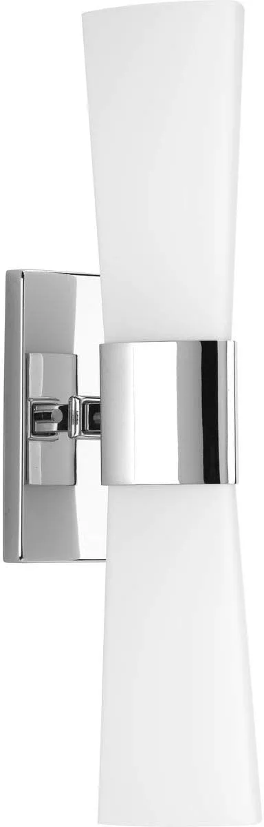 Progress Lighting P300062-015 Zura Bath & Vanity, Chrome, 21.00x4.50x4.50