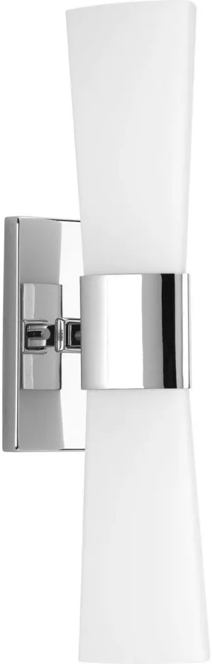 Progress Lighting P300062-015 Zura Bath & Vanity, Chrome, 21.00x4.50x4.50