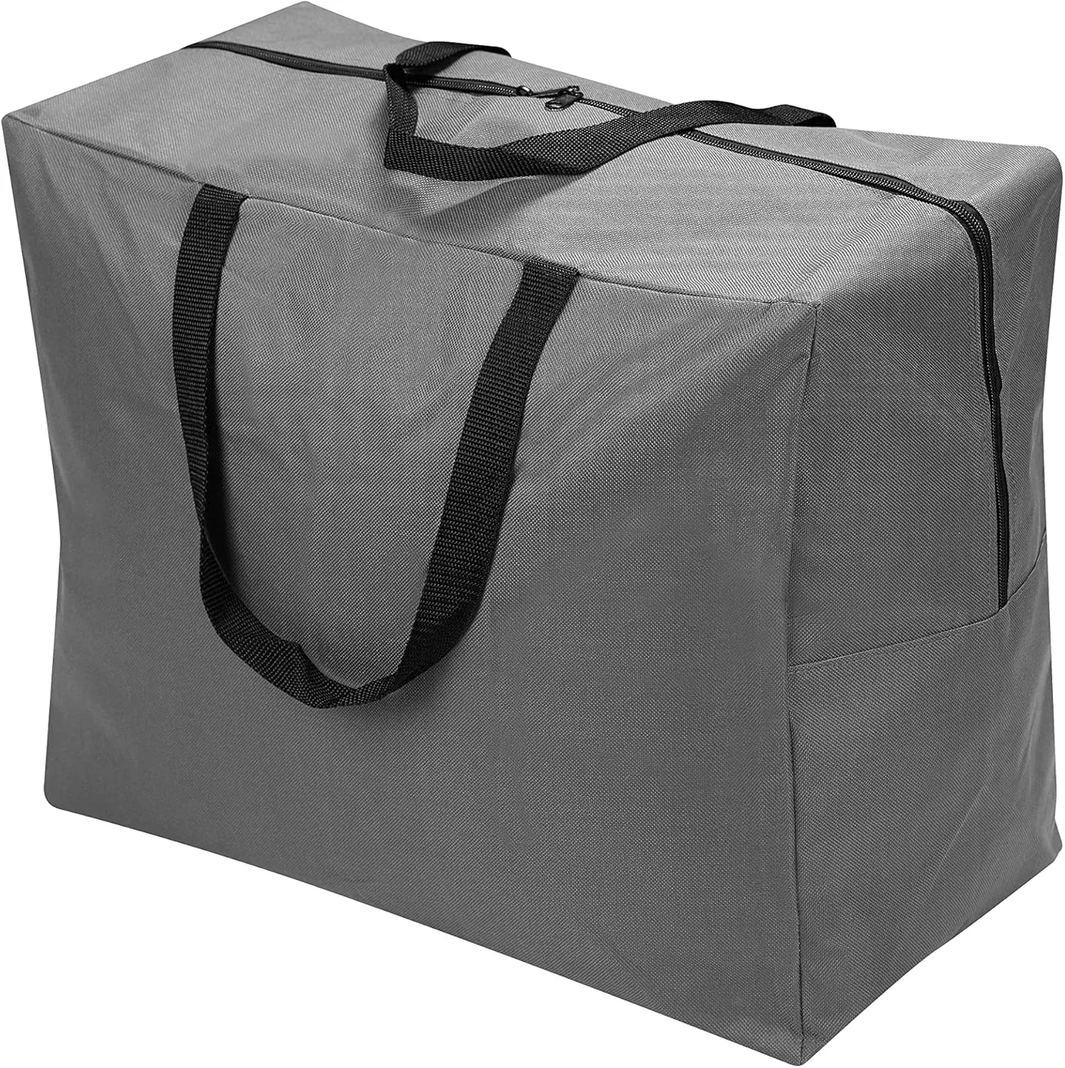 ProPik Holiday Ornaments Accessories Storage Bag Tear-proof Polyester Material 15” X 9.8” X 18.1” With Handles And Full Length Zipper (Gray)