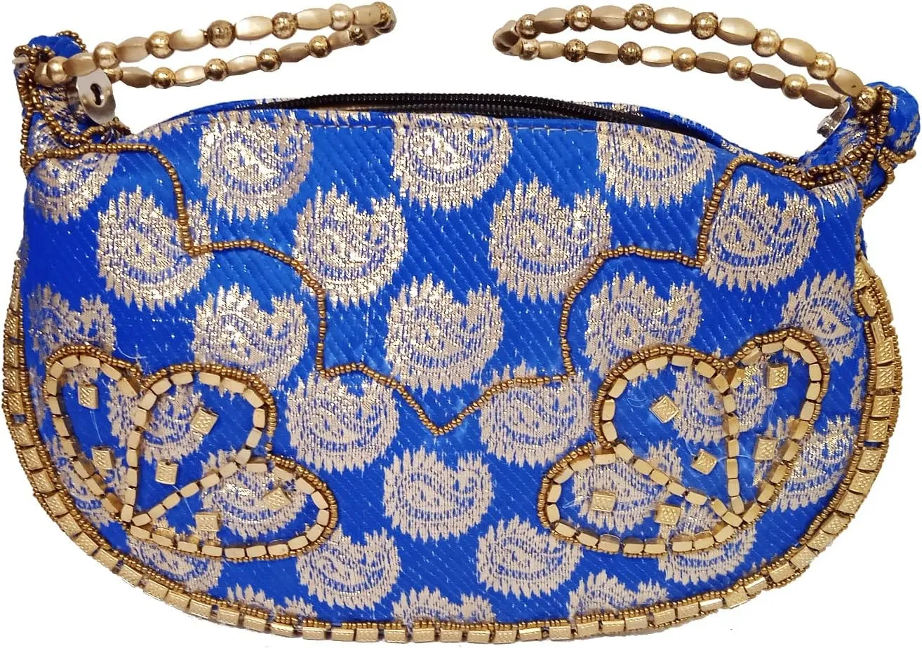 Purpledip Potli Bags Drawstring Purse (Potli01$)