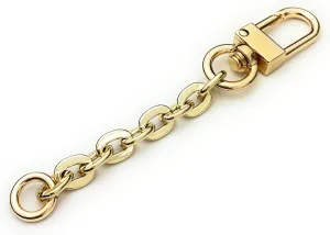 Purse Chain Extender for Handbag Lengthen Oval 7mm Chain Strap Extender - 5" Gold