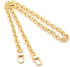 Purse Chain Strap Replacement [9mm Round] Shoulder Crossbody Chain for Womens Handbag Gold (8" / 20cm)