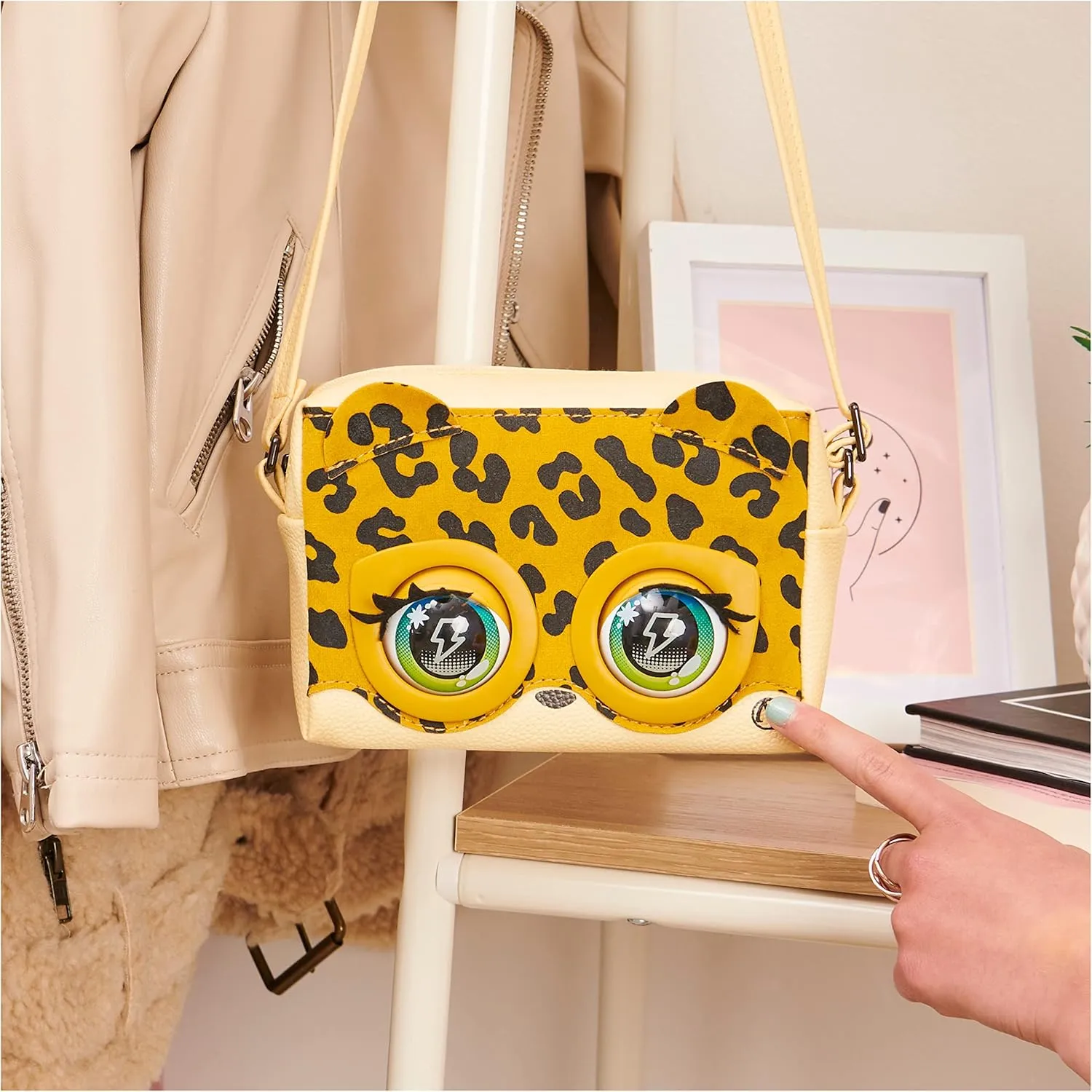 Purse Pets, Fierce Fox Interactive Pet Toy & Crossbody Kids Purse