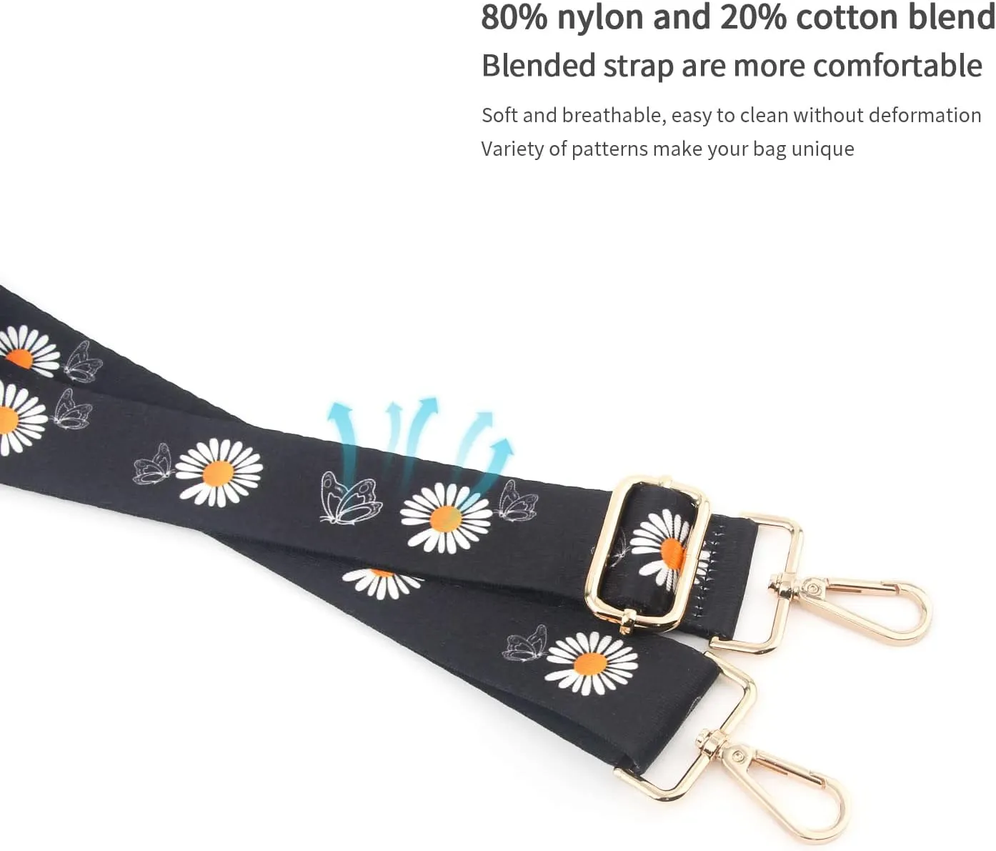 Purse Strap,Replacement Crossbody Shoulder Strap for Handbag…