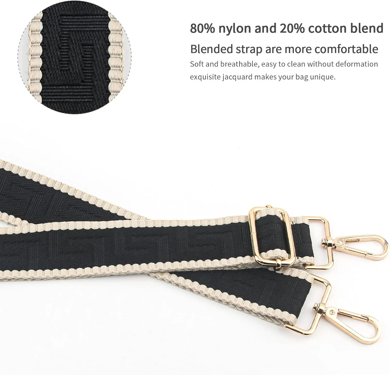 Purse Strap,Replacement Crossbody Shoulder Strap for Handbag…