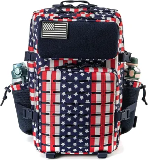 QT&QY 25L/35L/45L Military Tactical Backpack For Men Molle Daypack 3 Day Bug Out Bag Hiking Rucksack With Bottle Holder