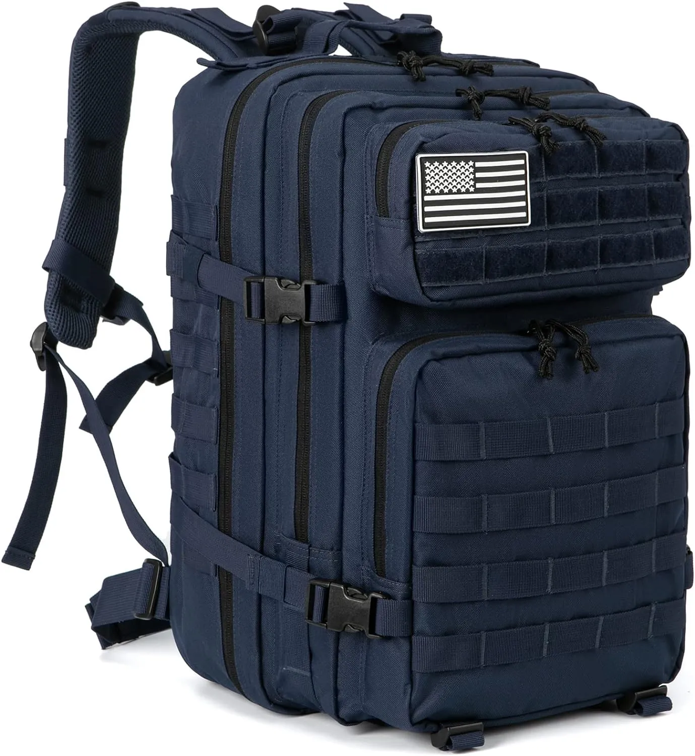 QT&QY 45L Military Tactical Backpacks Molle Army Assault Pack 3 Day Bug Out Bag Hiking Treeking Rucksack…