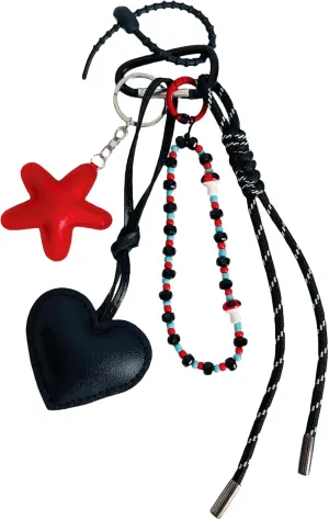 QTMY Cute Braided Keychain Bag Charms for Handbag Purse Backpack Accessories Bogg Bag,338