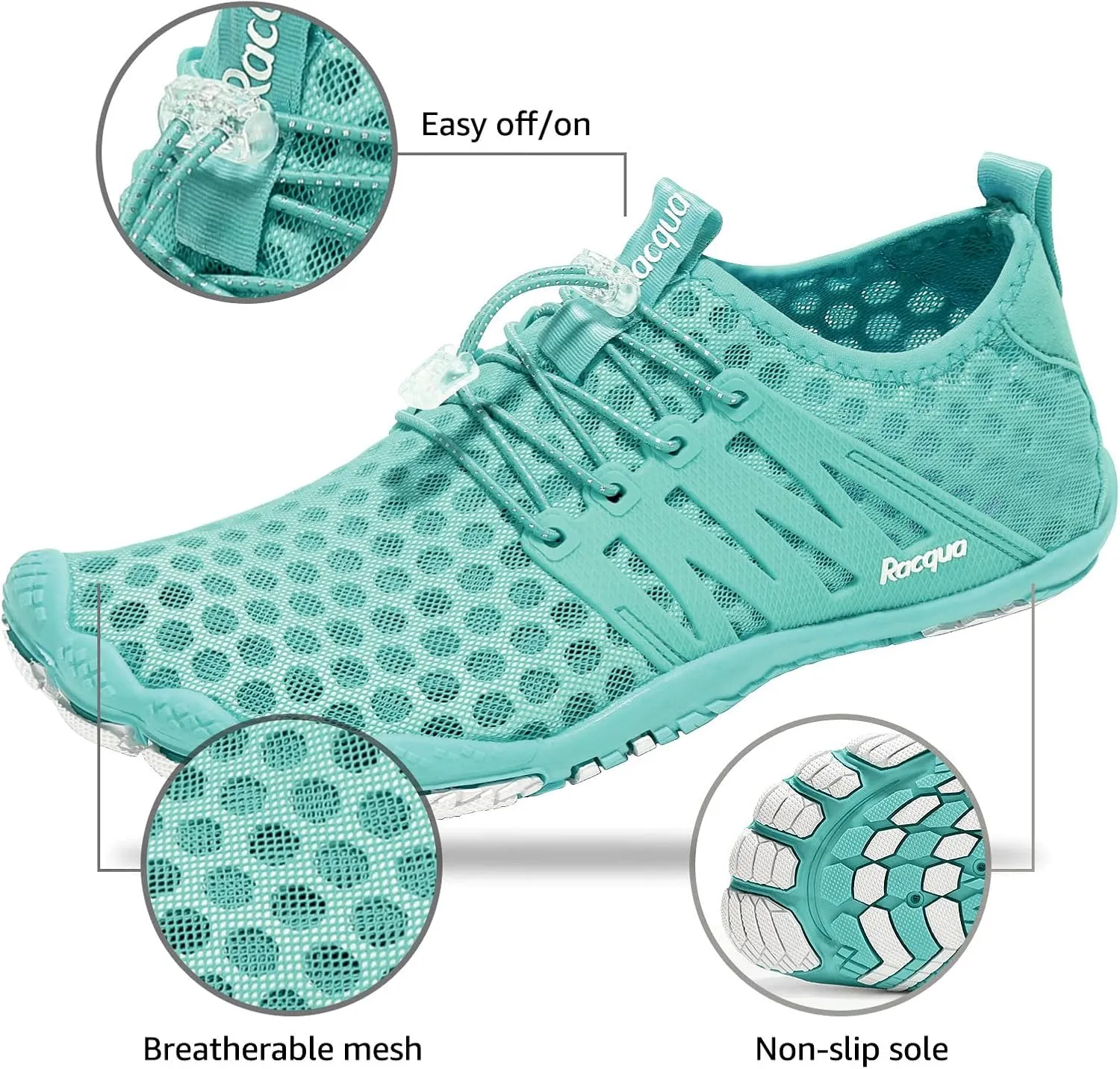 Racqua Composite Mesh Water Shoes Men Women