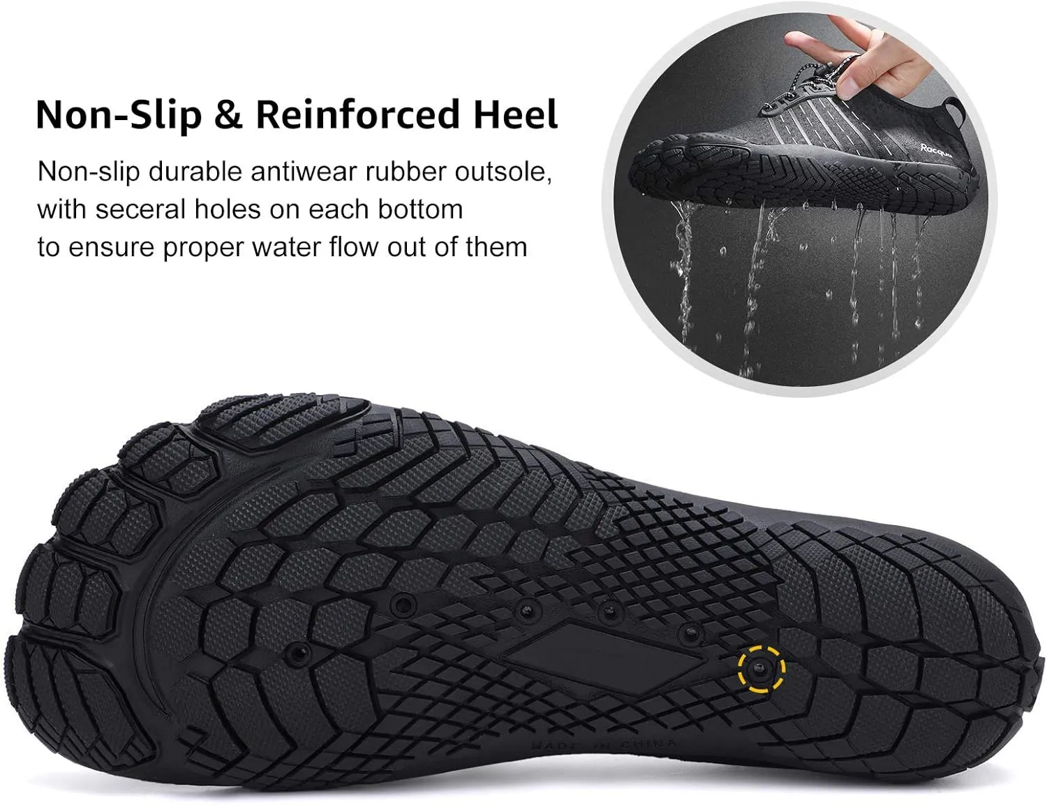 Racqua Composite Mesh Water Shoes Men Women