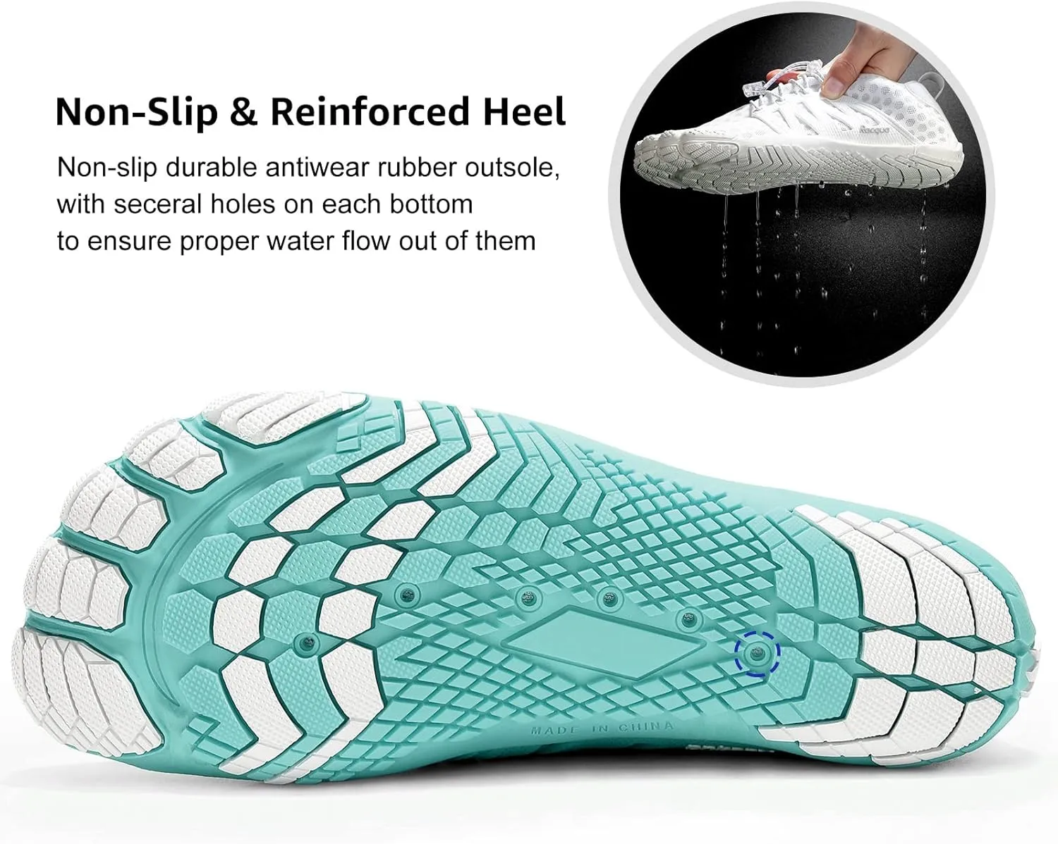 Racqua Composite Mesh Water Shoes Men Women
