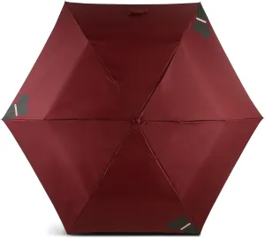 RADLEY London Face to Face Superlite Responsible Foldable Umbrella, Merlot