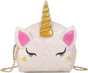 RARITYUS Kids Rainbow Cute Unicorn Crossbody Purse Sequins Shoulder Bag Gift for Little Girls