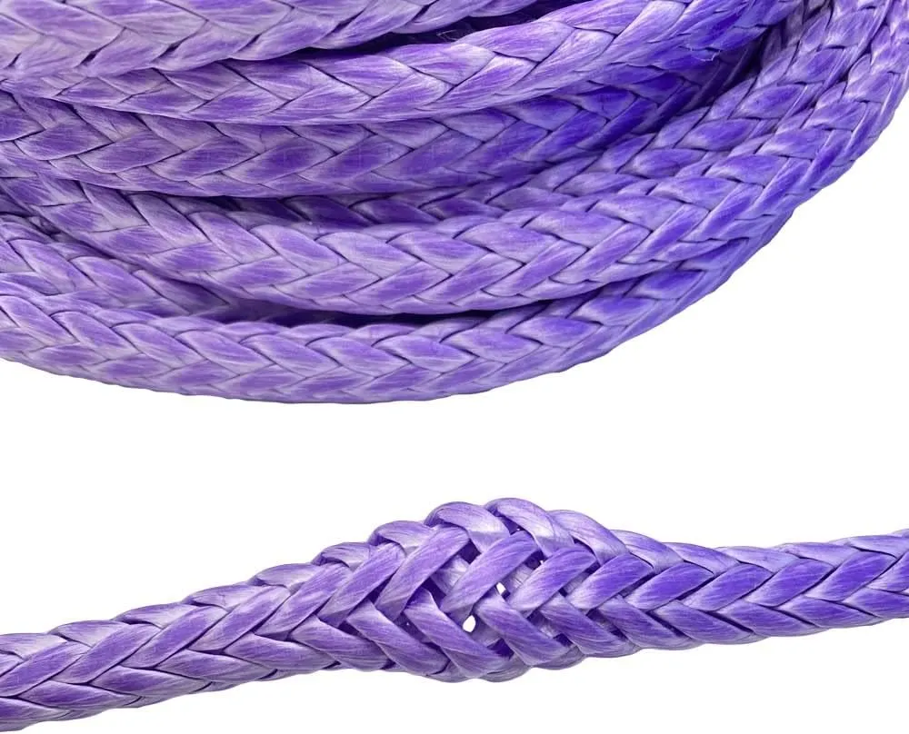 Ravenox HMPE Rope - (1.75 mm inch x 100 feet) - Heavy Duty Braided Synthetic Line for Fishing, Camping, Hammock, Tow Winch, Dyneema Cord, Kevlar & Paracord Accessory Alternative