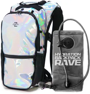 RaveRunner® Anti-Theft Hydration Backpack | Rave Hydration Pack, Festival Water Bag, Hydropack Rave, Rave Camelbak
