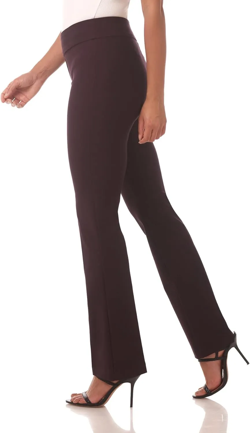 Rekucci Women's All Season Knit Secret Figure Bootcut Pant