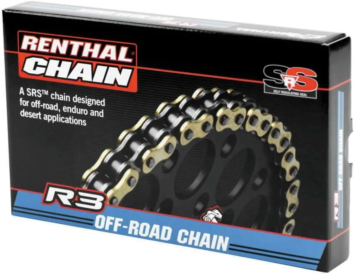 Renthal R3-3 SRS 520 Off-Road Chain-120, Gold