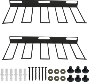 Resin Storage Shed Shelves Accessory,Wall Mount Tool Storage Rack with EZ Bolt Assembly for Suncast Select Outdoor Shed Models Wall Mount Tool Organizer for Hanging Lawn and Garden Tools