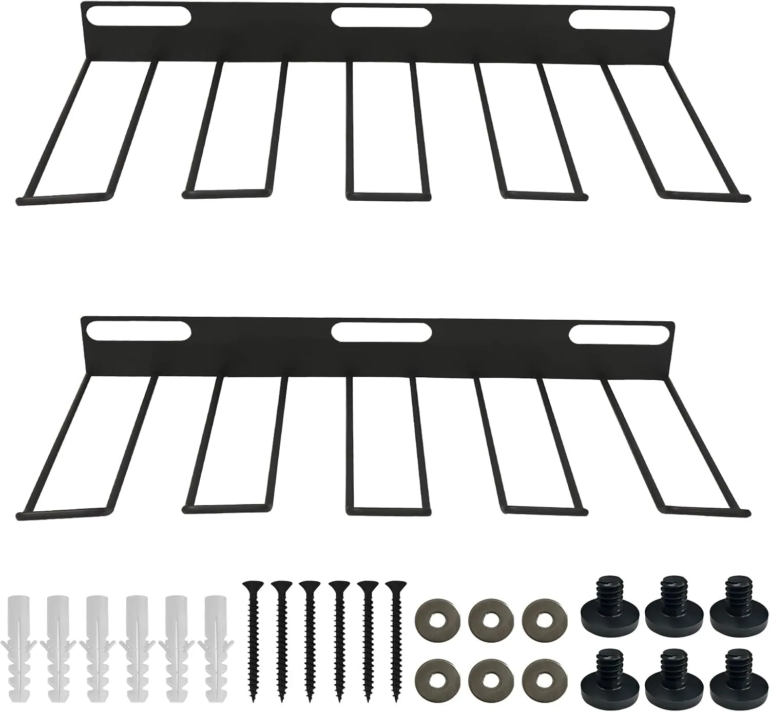 Resin Storage Shed Shelves Accessory,Wall Mount Tool Storage Rack with EZ Bolt Assembly for Suncast Select Outdoor Shed Models Wall Mount Tool Organizer for Hanging Lawn and Garden Tools