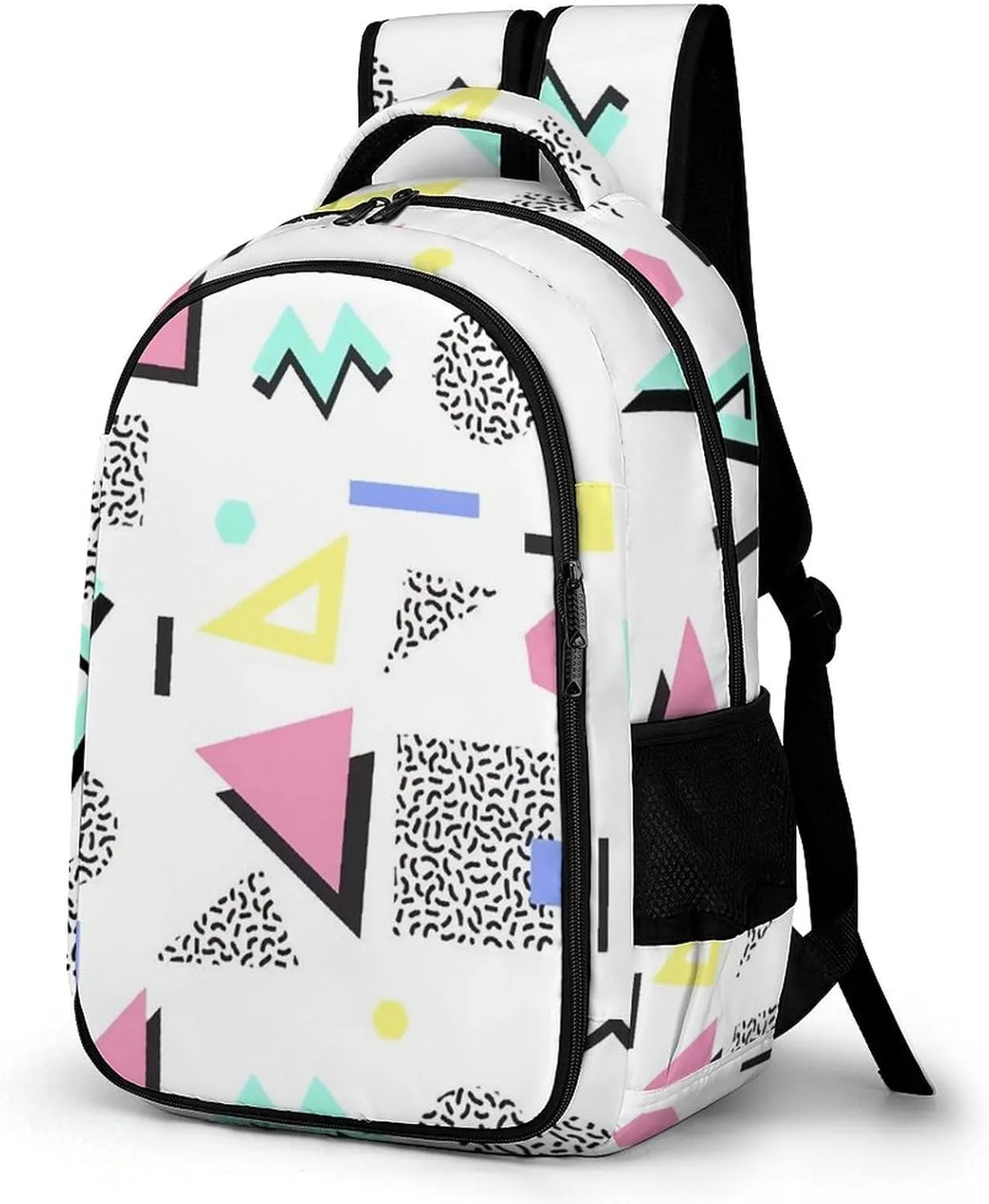 Retro Vintage Fashion Large Capacity, Lightweight, And Stylish Pocket Double Backpack