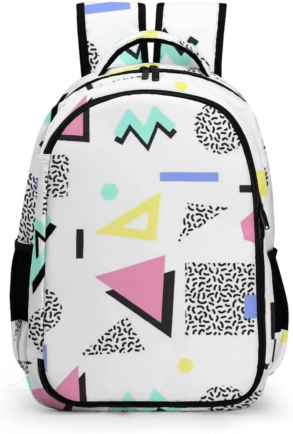 Retro Vintage Fashion Large Capacity, Lightweight, And Stylish Pocket Double Backpack