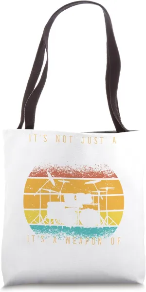 rhythmic enchantment unleashed - drum set seduction Tote Bag