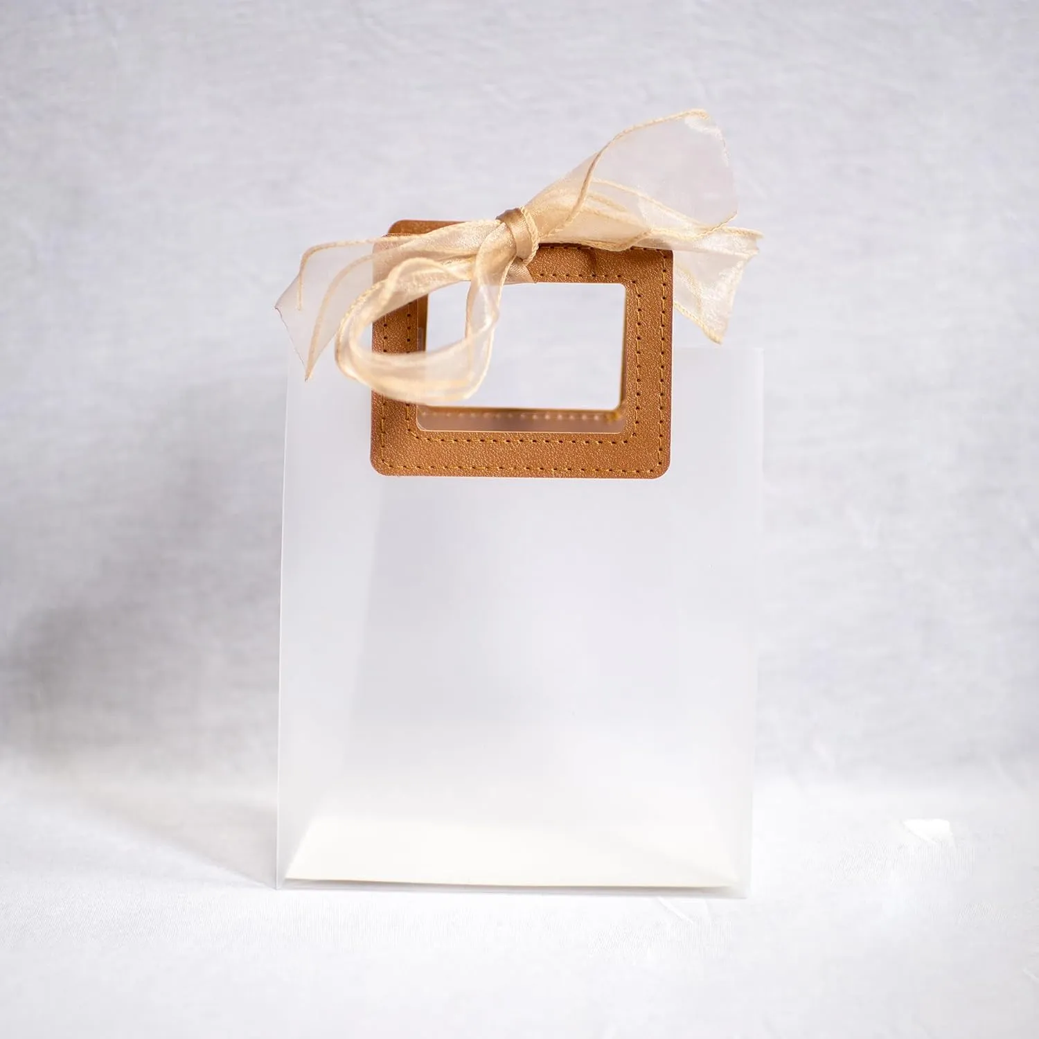 Ribbon & Luxe 12-Pack Boutique/Gift Bags with Square Stitched Handles Perfect For Your Boutique, Wedding, Baby or Bridal Shower and All Other Special Occasions (Assorted, Small 12-Count)