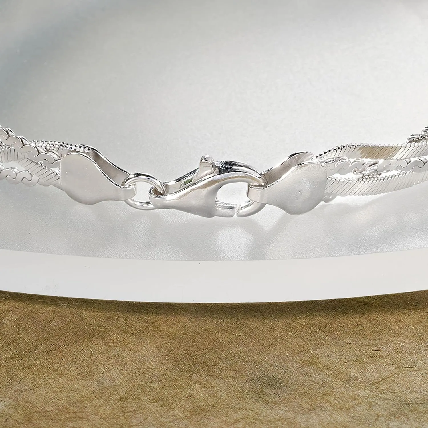 Ross-Simons Italian Sterling Silver Braided Bracelet