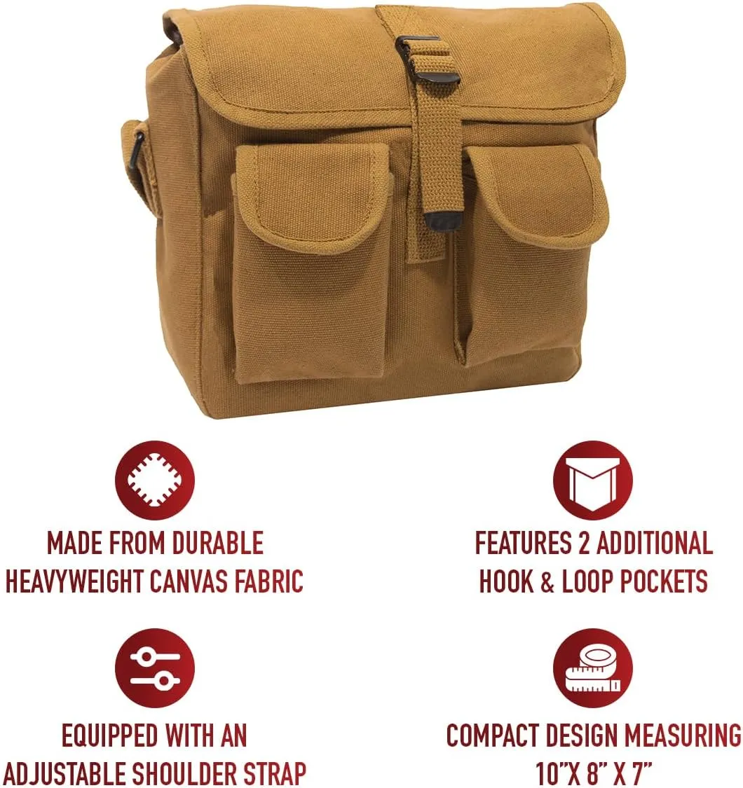 Rothco Canvas Ammo Crossbody Shoulder Bag
