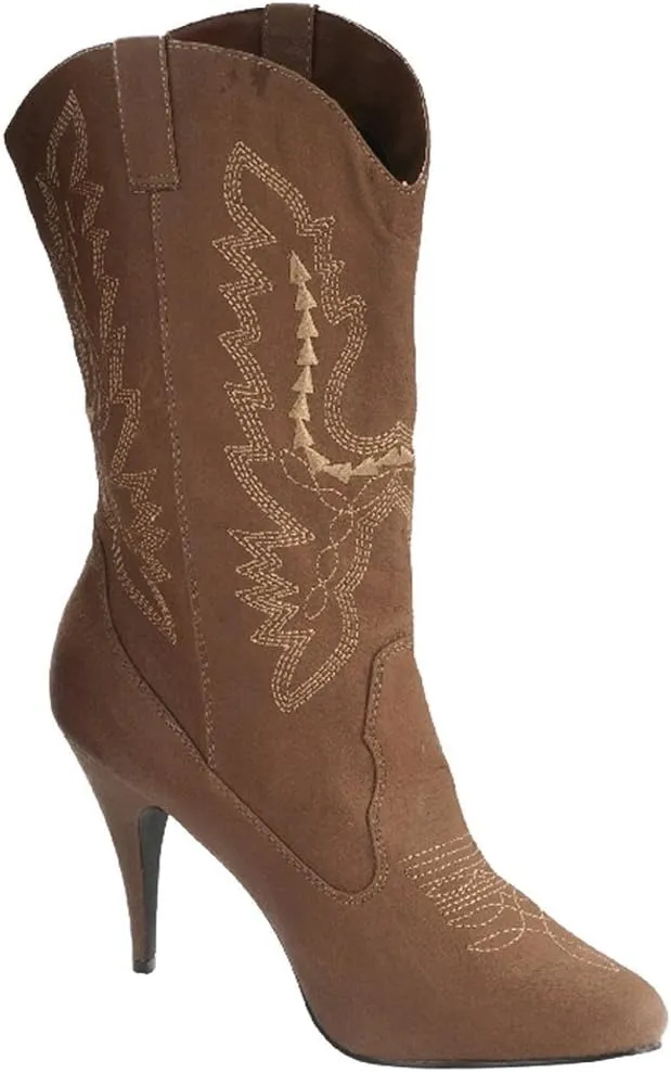 Rubies Adult Costume Boots, Cowgirl, Small