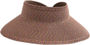 San Diego Hat Company's Signature Women's Ultrabraid Large Brim Visor