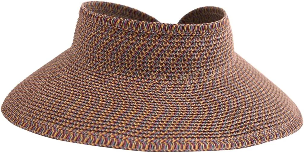 San Diego Hat Company's Signature Women's Ultrabraid Large Brim Visor