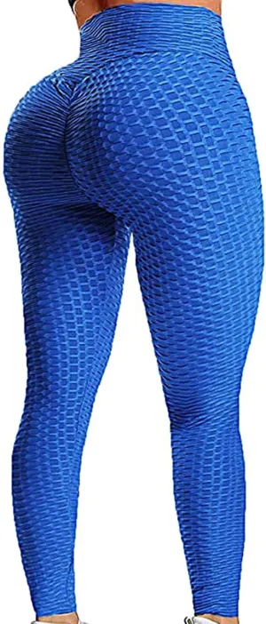 SEASUM Women's High Waist Yoga Pants Tummy Control Slimming Booty Leggings Workout Running Butt Lift Tights