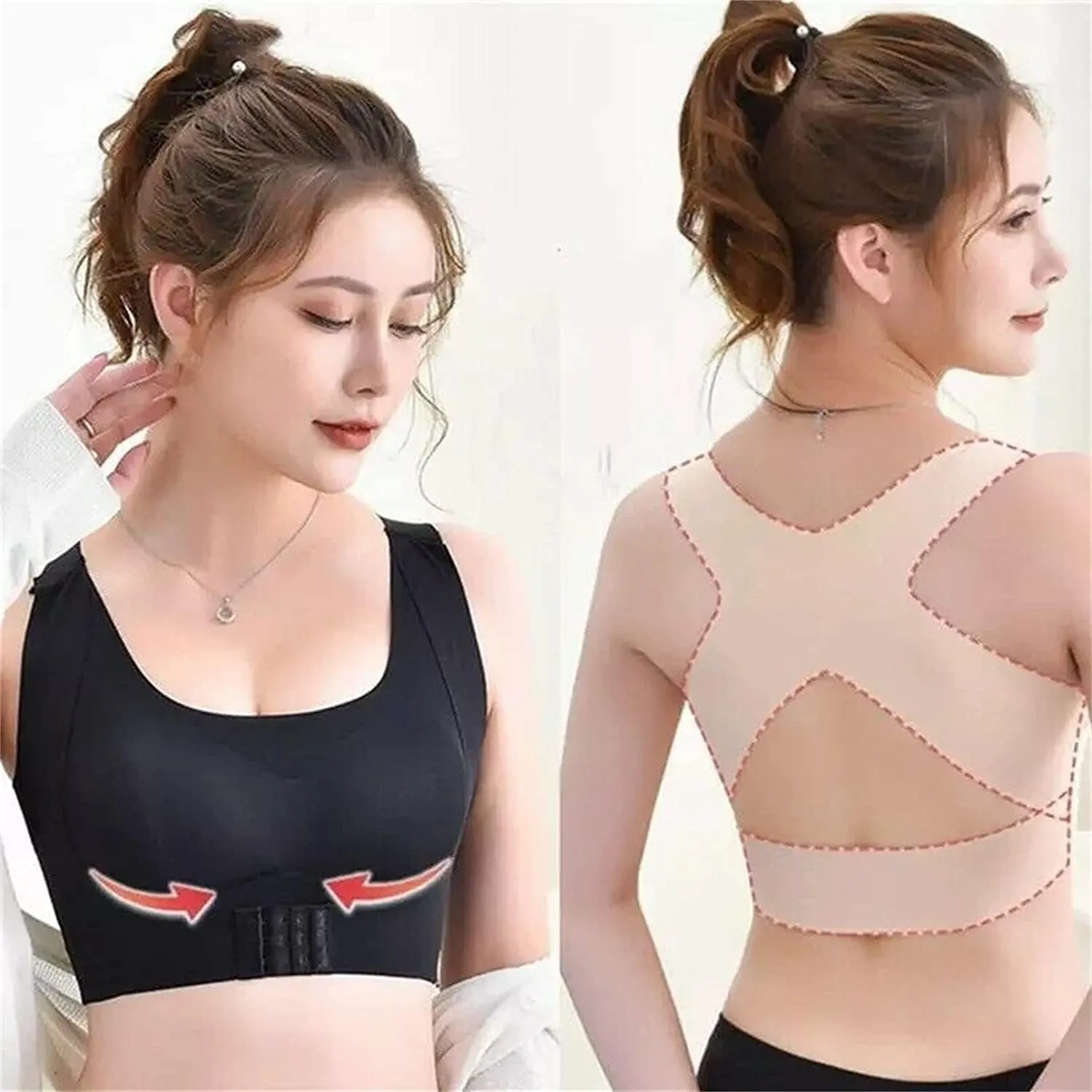 Secret Lane Bare Bralette,Support Bras for Women Full Coverage and Lift,Secret Lane Bare Bralettes for Women