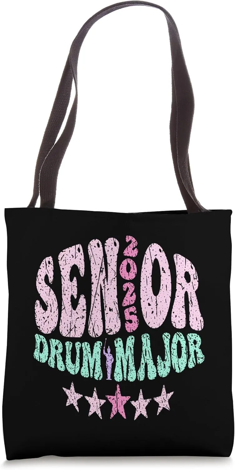 Senior 2025 Drum Major 2025 Class Of 2025 Drum Major Tote Bag
