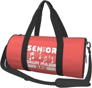 Senior 2026 Drum Major Duffel Bag Gym Bag Travel Sports Tote Large Foldable Beach Swim Yoga7