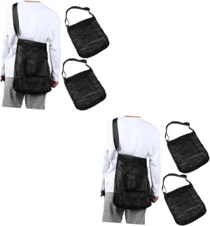 Sets Mushroom Mesh Bag for Foraging Large Shoulder Bag Storage Pocket Sturdy Mesh for Ventilation for Family Outdoor Mushroom Picking Pcs