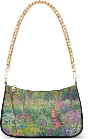 Shoulder Bags for Women Chain Strap Zipper Tote Handbag