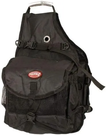 Showman Nylon Deluxe Multi Pocket Saddle Bag