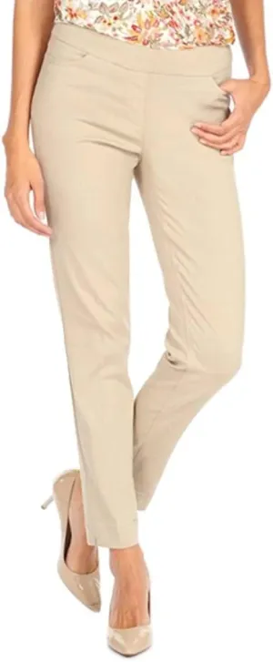 SLIM-SATION Women's Regular Pull-On Straight-Leg Pant With Pockets