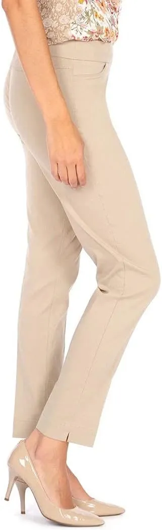 SLIM-SATION Women's Regular Pull-On Straight-Leg Pant With Pockets