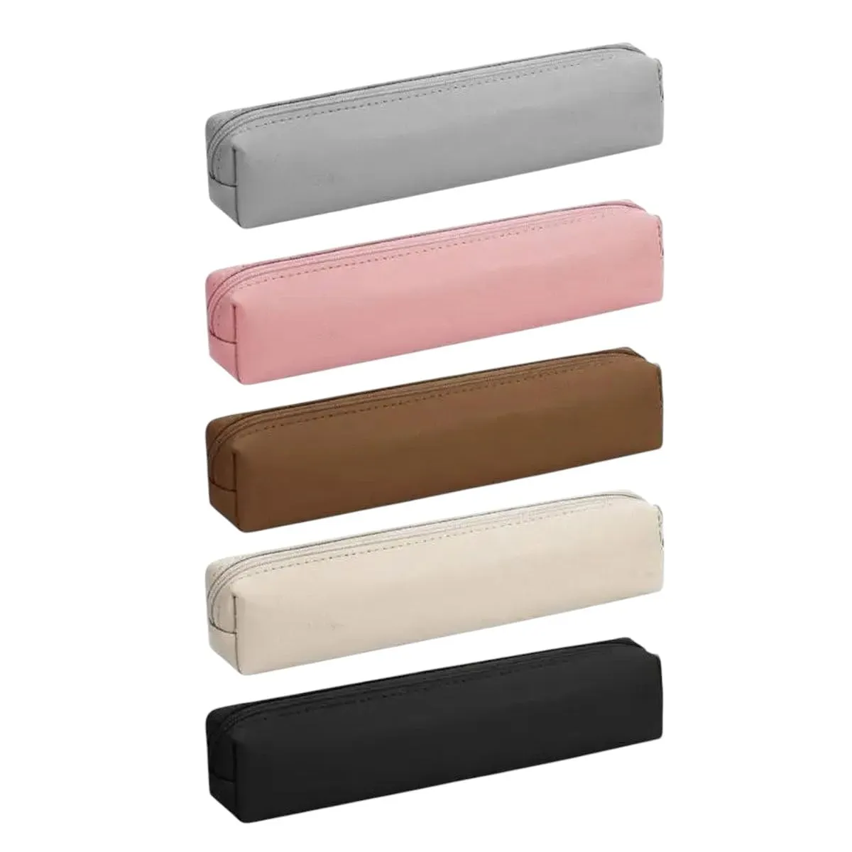 Small Leather Pencil Case Light Pen Bag Zippered Pouches Travel Makeup for Student Adult Women Men New 2026 High Reliable Electronic Component, Precision, Stable Performance